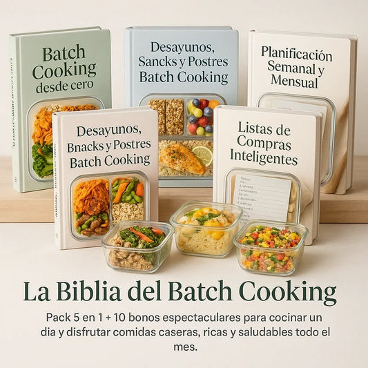 La Biblia del Batch Cooking